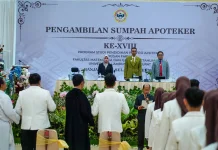 ULM Lantik 39 Apoteker Baru, Raih Kelulusan 100 Persen