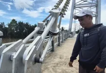 Baut Penyangga Jembatan Cusa Hilang, Wali Kota Minta Pasang CCTV