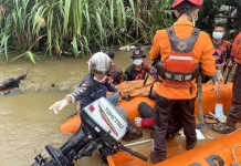 Tim SAR Temukan Korban Tenggelam di Sungai Desa Pemangkih Meninggal Dunia