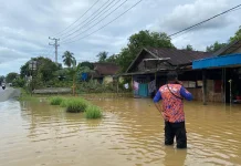 Curah Hujan Tinggi, Tiga Kecamatan di HST Direndam Banjir