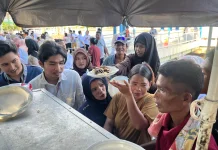 Berdayakan UMKM, Pesta Rakyat Festival Sky Air Banjarmasin Sajikan Makanan Gratis