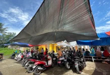 Benahi Tata Kelola Parkir, Dishub Balangan Monitoring Area Pasar