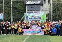 Banjarmasin Timur Raih Juara 1 Kejuaraan Wali Kota Cup Mini Soccer SD 2026