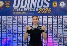 Karateka Puteri Polda Kalsel Juara Nasional Piala Rektor Udinus II 2026
