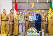 Sentuhan Kepedulian untuk Hamdiah, CSR PT Air Minum Intan Banjar Hadirkan Harapan