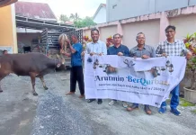PWI Sembelih Tiga Ekor Sapi pada Idul Adha 1447 H
