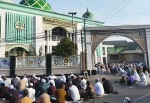 Masjid Nahdatul Salam Dipadati Jemaah Salat Iduladha 1447 H