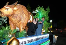 Dari Redup Kembali Hidup, Pawai Takbiran Semarakkan Malam Banjarmasin