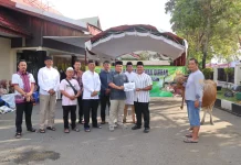 Polresta Banjarmasin Potong 20 Ekor Hewan Kurban
