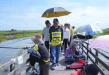 Supian HK Meriahkan HUT HSU Dengan Lomba Mancing