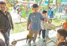 Burung-Burung Eksotis Dipamerkan, Taman Satwa Jahri Saleh Dipenuhi Warga