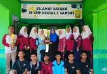 Paskibra SMPN 3 Gambut Borong Prestasi di LOBB Anashera 2026
