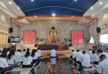 Waisak di Wihara Buddhayana Banjarmasin Gaungkan Pesan Cinta Kasih