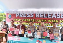 Polisi Kembali Selamatkan Puluhan Ribu Warga Banjarmasin Dari Ancaman Narkoba