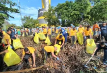 Dukung Program ASRI Kapolda Kalsel Pimpin Bakti Kebersihan di Sungai Martapura