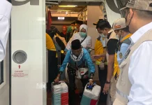 Jemaah Haji Kloter 2 Asal Banjar Tiba di Debarkasi Banjarmasin, 358 Jemaah Sehat