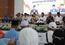 Jemaah Haji Kloter BDJ-02 Tiba di Banua, Gubernur Kalsel Doakan Mabrur