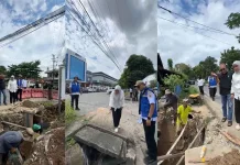 Wali Kota Langsung Eksekusi Penanganan Genangan Jalan Ahmad Yani