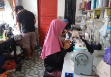 Promosi lewat Medsos, Usaha Jahit Sanawiya Kian Berkembang