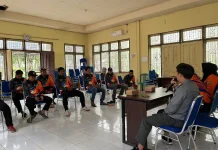 Perkuat Kesiapsiagaan, BPBD Balangan Latih Relawan Damkar Tebing Tinggi