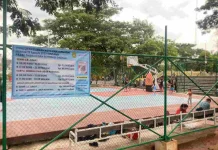 Lapangan Basket Siring Terdampak Proyek Veteran, Pemko Banjarmasin Buka Suara
