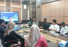 Matangkan Draft PKS, Diskominfo Kalsel dan PSSN Gelar Rapat Daring