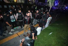 Patroli Malam Polresta Banjarmasin Tiga Remaja Bawa Sajam Diamankan