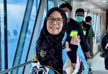 Pemulangan Jemaah Haji Kloter 8 Debarkasi Banjarmasin Berjalan Lancar