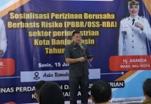 Sekda Banjarmasin Dorong IKM Aktif Urus Perizinan Usaha