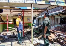 Penataan Simpang 4 Sungai Besar Lancar, Pedagang Kooperatif Kosongkan Aset Pemko