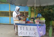 Harga Bahan Naik, Telur Gulung Tetap Dijual Rp1.000