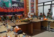 BPBD Balangan Bagikan Pengalaman Tata Kelola Bencana ke BPBD Batola