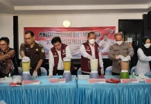 Polda Kalsel Musnahkan 2,7 Kg Sabu dan 7.019 Butir Ekstasi