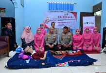 Kapolda Kalsel Pimpin Anjangsana Sambut Hari Bhayangkara ke-80