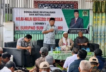Suripno Perkuat Wawasan Kebangsaan Melalui Tausiah Bernilai Pancasila