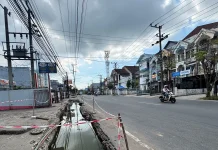 Mumpung Drainase Dibangun, Pemko Banjarmasin Usul Kabel Utilitas Ditanam Sekalig