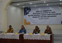 KPP Banjarbaru Perkuat Kepatuhan Pelaporan SPT Instansi Pemerintah
