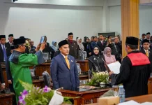 Tongkat Estafet DPRD Banjarbaru Berpindah kepada Haji Iyal