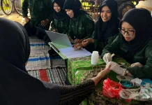 Antasan Screening, Upaya Mahasiswa ULM Tingkatkan Deteksi Dini Stroke