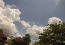 BMKG : Banjarmasin Cerah Berawan Berawan Berpotensi Hujan Petir