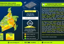 BMKG: Cuaca Ekstrem Berpotensi Landa Sejumlah Wilayah Kalsel