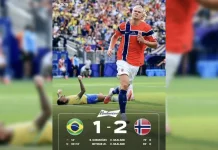 Norwegia ke Perempat Final setelah Tumbangkan Brasil lewat Dua Gol Haaland