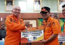 Perkuat Siaga Karhutla, BPBD Balangan Terima Alat Pemadam