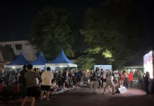 Argentina Menang Dramatis, Suporter Nobar di TVRI Kalsel Rayakan Kemenangan