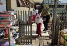 Kisah Talita Nazwa, Satu-satunya Murid Baru SDN Teluk Dalam 10 Jalani MPLS