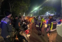 Razia Balap Liar di Banjarmasin, Polisi Tindak Puluhan Pelanggar