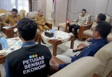 BPS Banjar Gelar Sensus Ekonomi 2026 Perdana di Kediaman Bupati