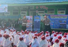 Satlantas Polresta Banjarmasin Edukasi Tertib Lalu Lintas sejak Dini