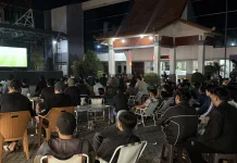 Euforia Semifinal Piala Dunia di RRI Banjarmasin