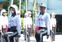 Pusdiklat Paskibraka Banjarmasin Dimulai, Formasi HUT ke-500 Lebih Spektakuler